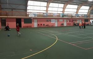 Entrainement du foot anination en salle